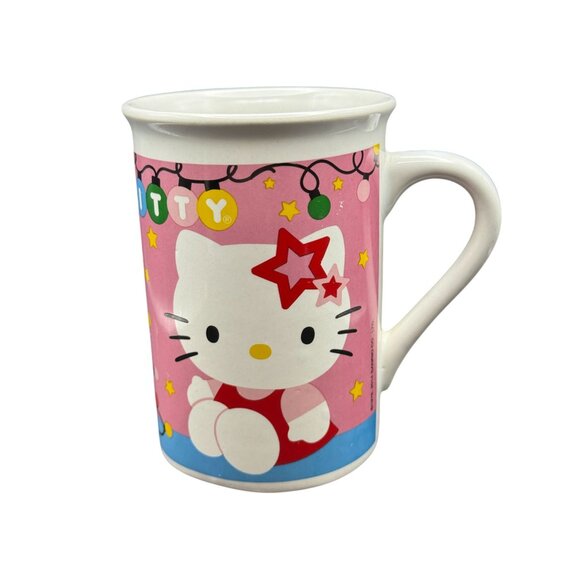 Hello Kitty 2014 Sanrio Christmas Lights‎ Coffee Mug Cup - Picture 1 of 8